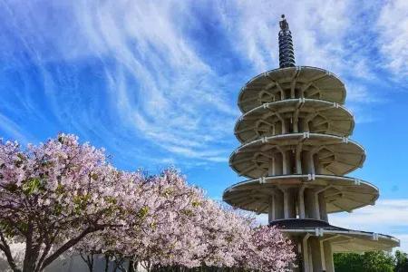 的 Peace Pagoda in Japantown